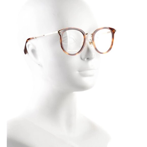 Marc Jacobs Brown and Gold Tortoiseshell Eyeglass Frames main image 5